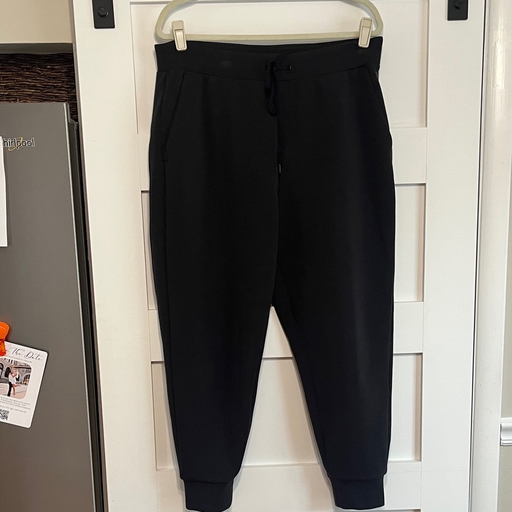 CALIA by Carrie Underwood Black Drawstring  Scuba Soft Joggers